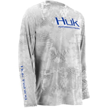 40% Off HUK Icon Kryptek Long Sleeve Fishing Performance Shirt--Yeti--Pick Size 