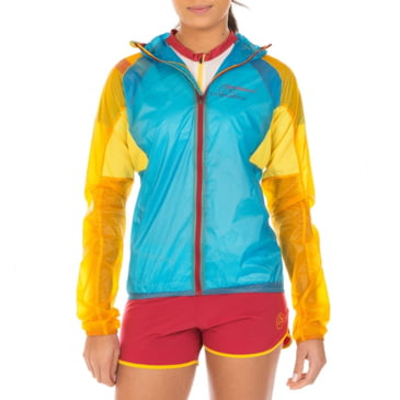 yellow windbreaker jacket womens