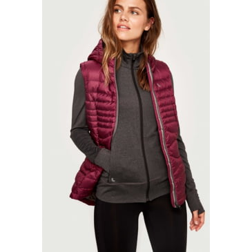 lole rose packable vest