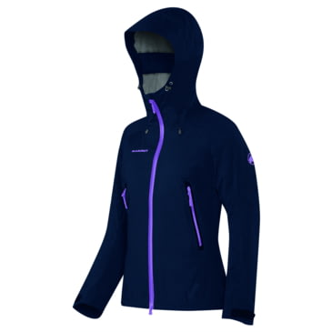 Extra Large Womens Marine Mammut Silvretta HS Rain Jacket 1010-20180-5118-116 Extra Large Womens Marine Mammut Silvretta HS Rain Jacket 1010-20180-5118-116