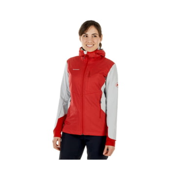 mammut foraker in light hooded jacket