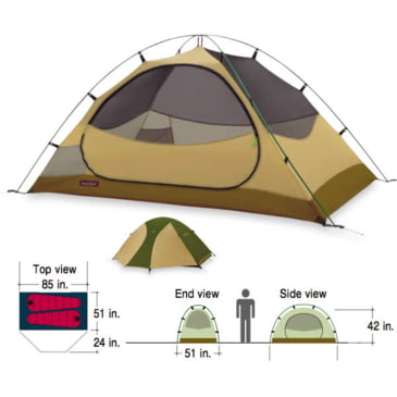 Mont Bell Thunder Dome 2 Tent 2 Person 3 Season Campsaver