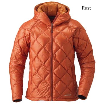 Mont Bell U L Down Inner Women S Parka Rust S Campsaver