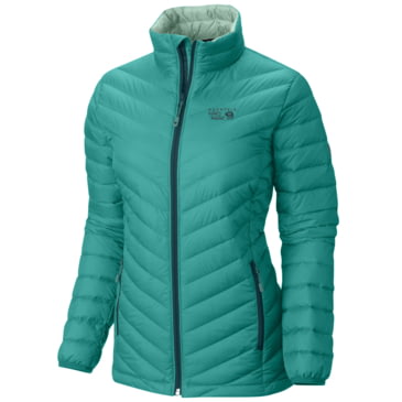 mountain hardwear women's micro rated hooded down jacket