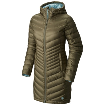 mountain hardwear women's nitrous hooded down jacket