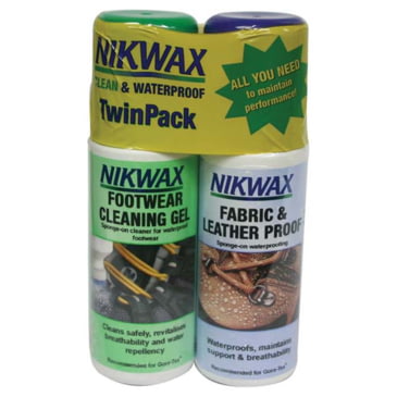 Nikwax Fabric \u0026 Leather Twin Pack 