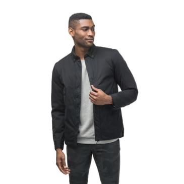 men's microlight shirt jacket