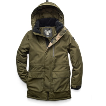 down filled parka mens