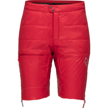 red cargo shorts womens