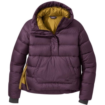 down pullover jacket women's