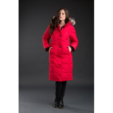 womens red outdoor jacket