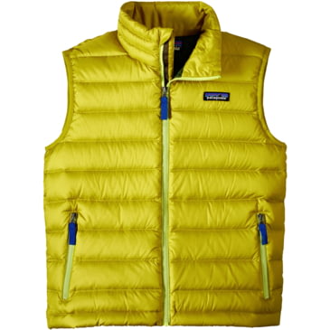 patagonia down sweater vest boys