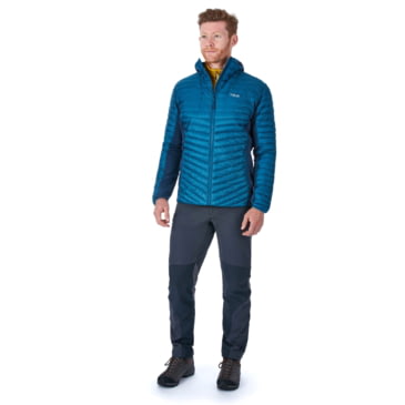 rab mens cirrus flex hoody steel