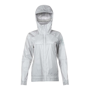 silver waterproof jacket