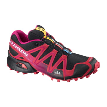 Station væske Flipper Salomon Speedcross 3 Trail Running Shoes - Women's -6  US-Black/Dynamic/FancyPink | Trailrunning Shoes | CampSaver.com