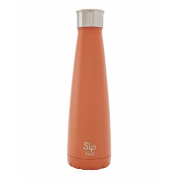 Double-Walled Stainless Steel Water Bottle Purple Sip by Swell 200115510 Insulated Top Dog 15oz