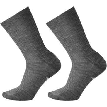 Smartwool Cable II Crew Sock, 2 Pack 