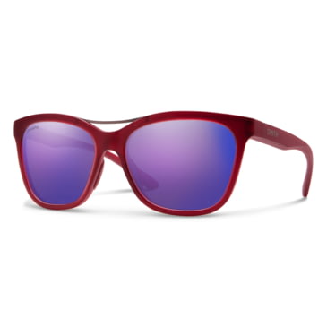 maroon lens sunglasses