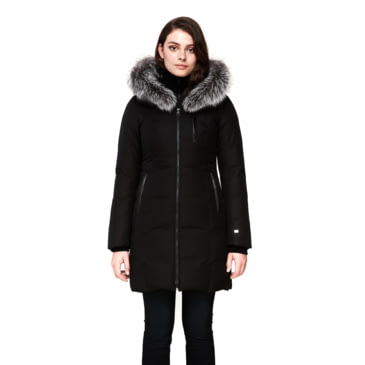 SOIA \u0026 KYO Christy brushed down coat 