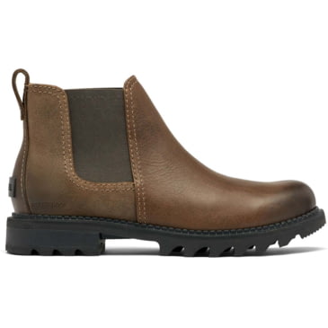 sorel after hours waterproof suede chelsea boot