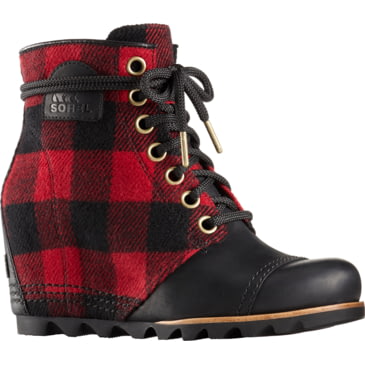 Sorel PDX Wedge Plaid Casual Boot 