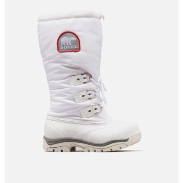 white sorel boots