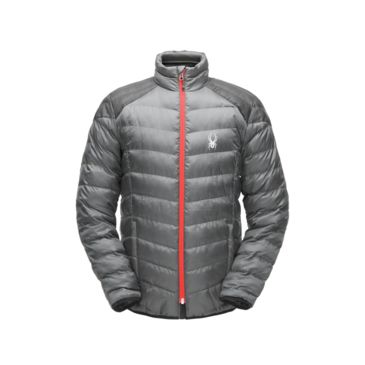 spyder men's geared synthetic down jacket