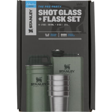 Stanley Nesting Shot Glass and Flask Set