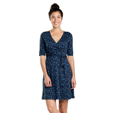 toad and co cue wrap cafe dress