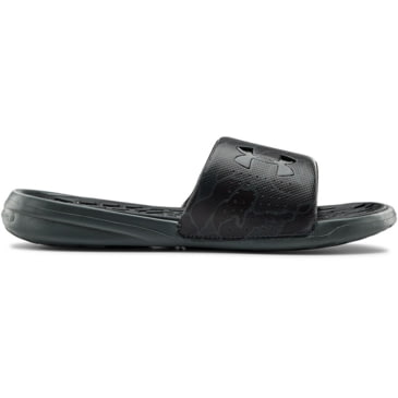 under armour white slides mens