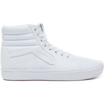 vans comfycush sk8-hi white