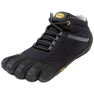 Vibram Trek Ascent Inuslated Mens Outdoor Five Fingers Shoes Trainers Black 