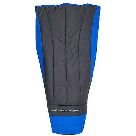 ALPS Mountaineering Radiance Lightweight Quilt, Blue/Charcoal, 4990402