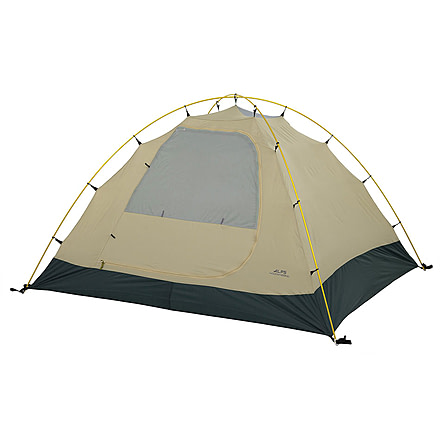 ALPS Mountaineering Taurus 4-Person Outfitter Tent, Tan/Green, 5422915