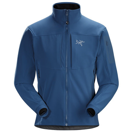 Arc'teryx Gamma Mixed Weather Jacket - Men's, Hecate Blue, Small, 350228