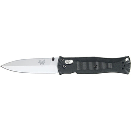 Benchmade 530 Axis Pardue Lock Knife by Pardue Design w/ Plain Edge Blade &amp; Black Handle 530
