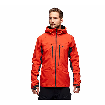 Black Diamond Dawn Patrol Hybrid Shell Jacket - Men's, Octane, Small, AP7450048001SML1