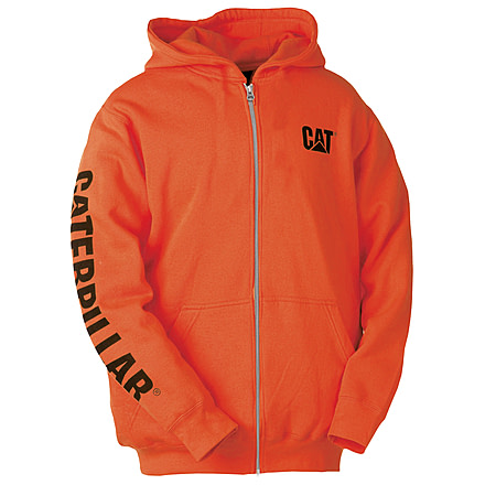 Caterpillar Full Zip Hooded Sweatshirt — CampSaver