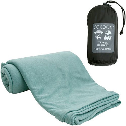Travel Blanket Coolmax Black 