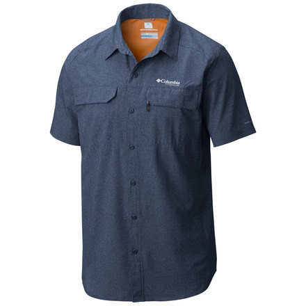 Columbia Irico Short Sleeve Shirt -Mens, Carbon Heather, S 1654412469S