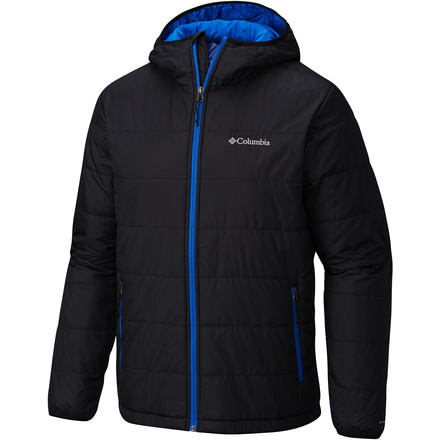 columbia saddle chutes hooded jacket