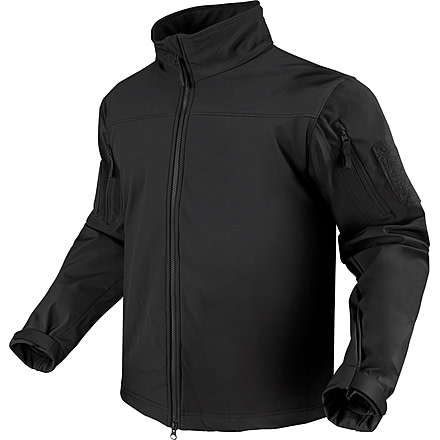 Condor Outdoor Westpac Softshell Jacket, Extra Large, Black, 101166-002-XL