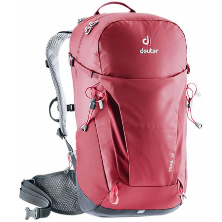 Deuter Trail 26 Backpack - Mens, Cranberry/Graphite, 26L, 344031954250