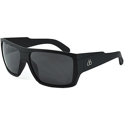 Filthy Anglers Webster Polarized Sunglasses - Mens, Matte Black Frame, Smoked Polarized Lens, WEBMBK01P
