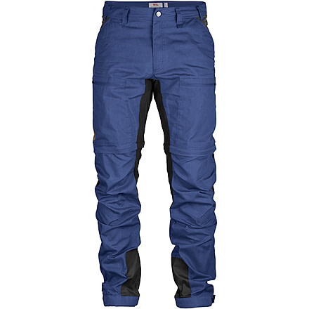 Fjallraven Abisko Lite Trekking Zip-Off Trouser Mens, Deep Blue/Dark Grey, 46 F81535R-527-030-46