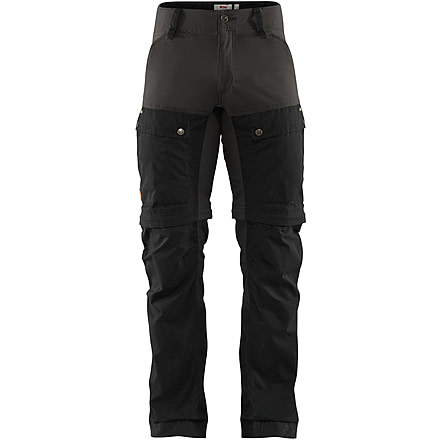 Fjallraven Keb Gaiter Trekking Trousers - Mens, Black-Stone Grey, 54 EU, F80808-550-018-54