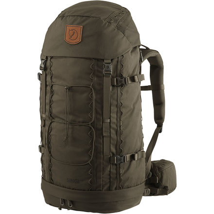 Fjallraven Singi 48 Backpack, Dark Olive, One Size, F23321-633-One Size