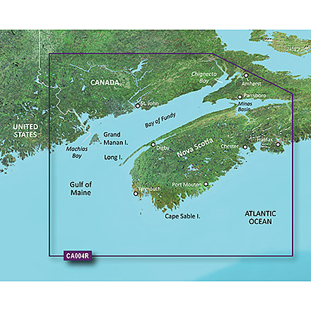 Garmin On The Water Gps Cartography Bluechart G2 Vision: Canada East 