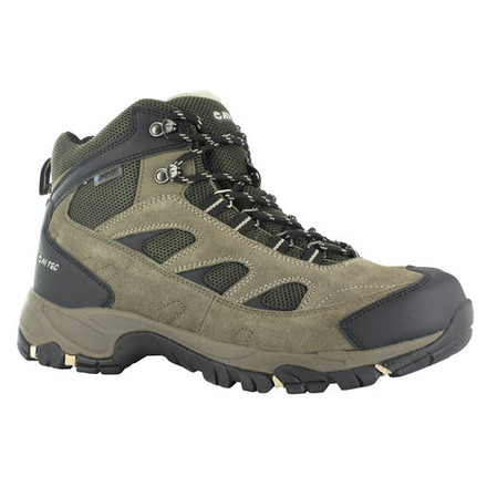 hi tec wide fitting waterproof walking shoes