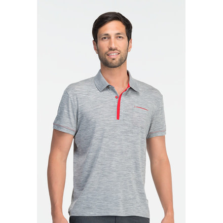 Icebreaker Herren Poloshirts Quattro Short Sleeve